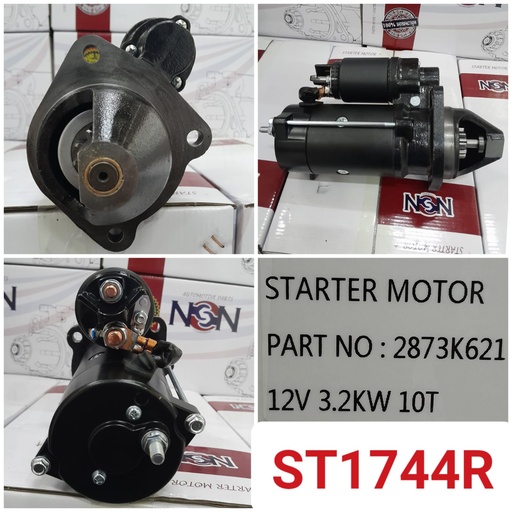 [ST1744R] ST1744R   - PERKIN ISKRA 12V 10T 621 LHO STARTER
