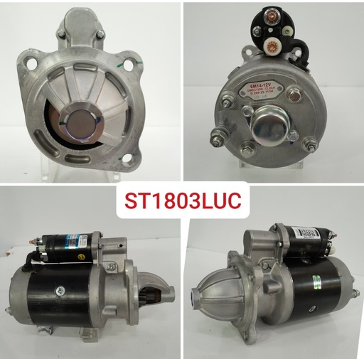 [ST1803LUC] ST1803LUC- T.T 407 12V 9T 6M14 2.2KW LHO PCUP STARTER MOTOR
