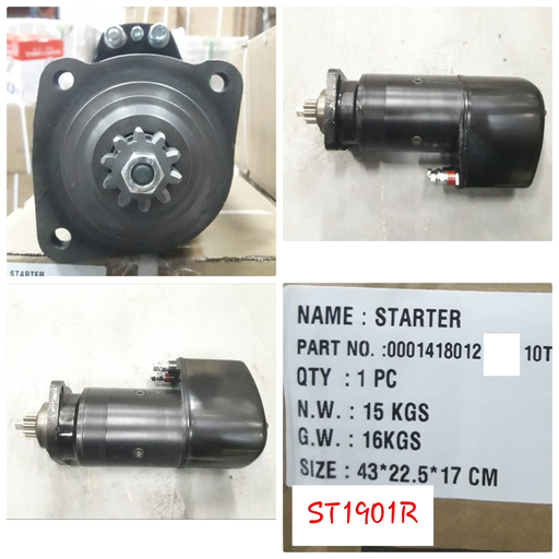 [ST1901R] ST1901R   - VLV 12V 10T LHC STARTER MOTOR