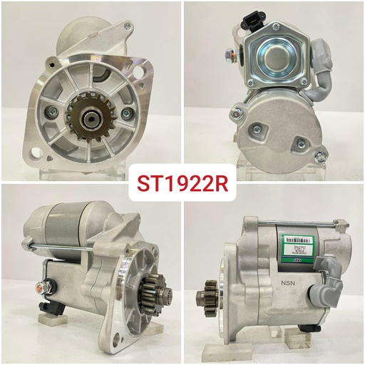 [ST1922R] ST1922R - YANMAR ND N/M 12V 15T S/BODY STARTER