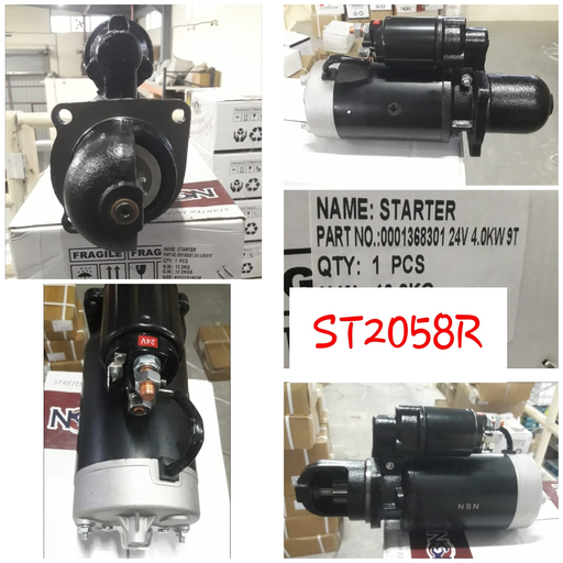 [ST2058R] ST2058R   - BSH SCN 24V 9T RHO LONG STARTER