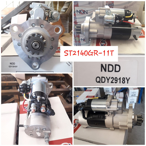 [ST2140GR-11T] ST2140GR-11T-38MT PRESTO CMNS 24V 11T 57MM LHC ROTATABLE HOUSING STARTER MOTOR