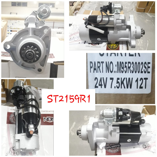 [ST2159R1] ST2159R1- 39MT PRESTOLITE CUMMINS 24V 12T 47MM RHC STARTER