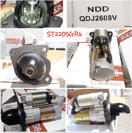 [ST2205R4] ST2205R4-CNA YUCHAI 4108 24V 11T 3 BOLT LHO FST TYP STARTER