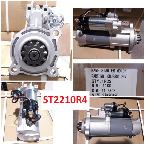 [ST2210R4] ST2210R4-CNA 24V 11T 8KW ULC STARTER + SAFETY