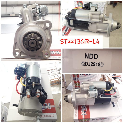 [ST2213GR-L4] ST2213GR-L4-CNA 39MT 24V 10T ULC 8KW 45.5MM STARTER+SAFETY
