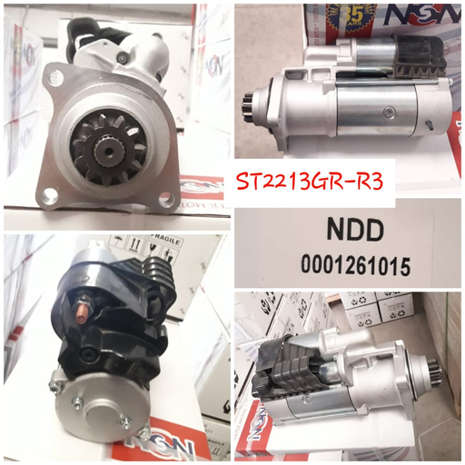 [ST2213GR-R3] ST2213GR-R3-CNA WEICAHI WP10/12 24V 11T URC 6.5KW 49MM STARTER