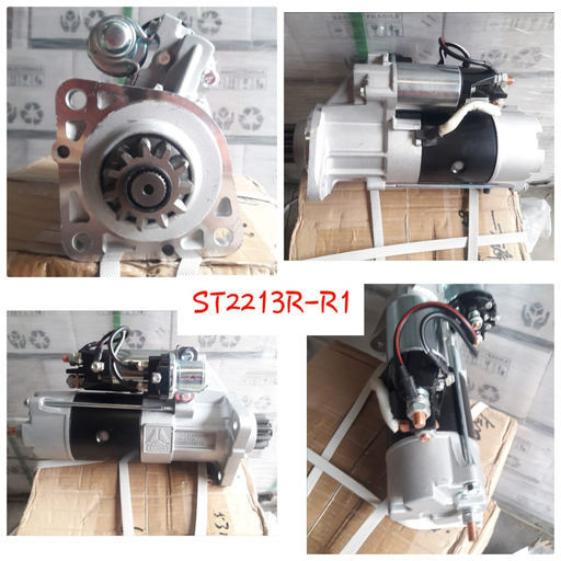 [ST2213R-R1] ST2213R-R1-CHINA 38MT HOWO VOLVO TRUCK 24V 11T URC STARTER +SAFETY