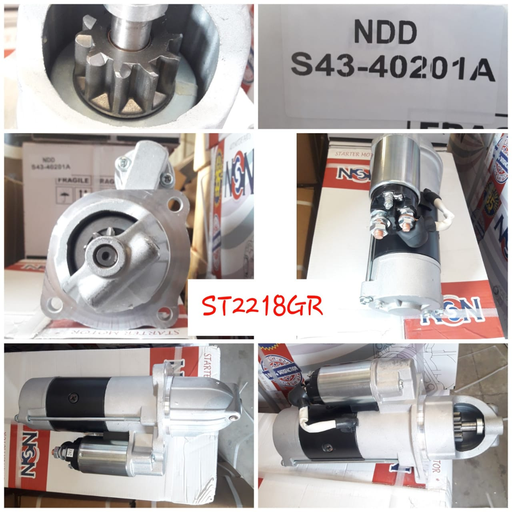 [ST2218GR] ST2218GR - CNA ULC ALUMINUM 10TEETH/24V/3.6KW STARTER