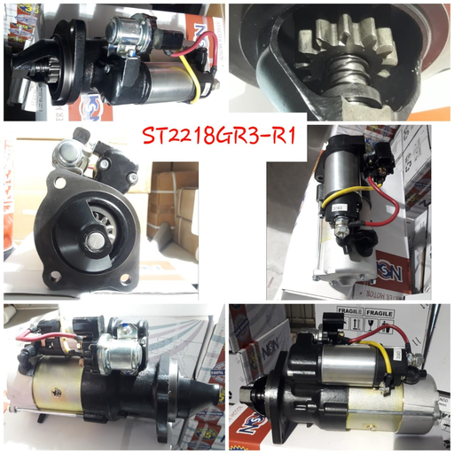 [ST2218GR3-R1] ST2218GR3-R1-CMN OEM WP7 24V 12T URC STARTER+SWITCH