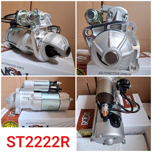 [ST2222R] ST2222R   - CH. CUMMINS OEM 24V 10T 3B LHO SHORT STARTER