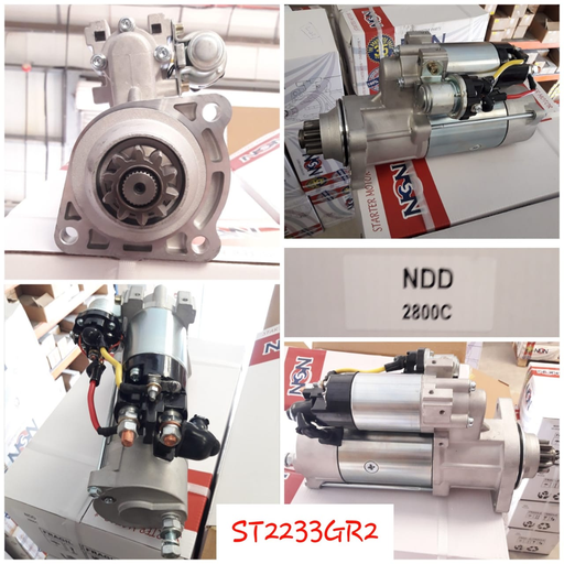 [ST2233GR2] ST2233GR2-CHN HOWO 24V 10T ULC BIG GEAR STARTER MOTOR