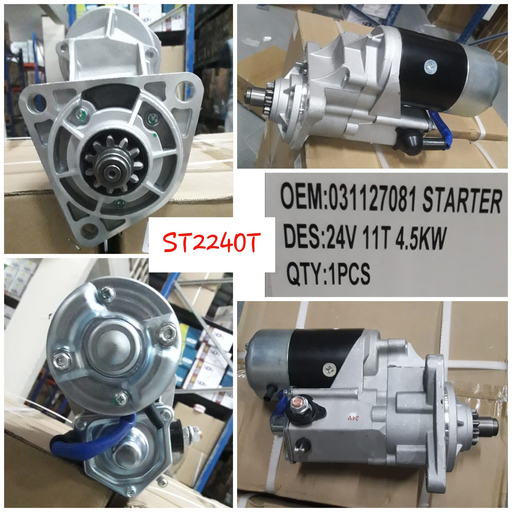 [ST2240T] ST2240T   - DAEWOO ND 24V 11T 6BG1 TYPE STARTER