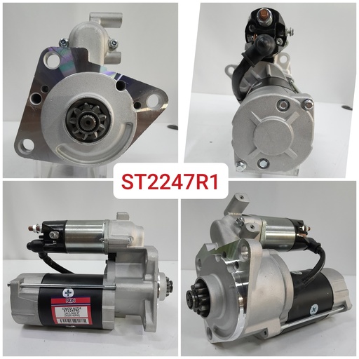 [ST2247R1] ST2247R1-DAEWOO AC ENGINE OEM 24V 9T HD RHC STARTER