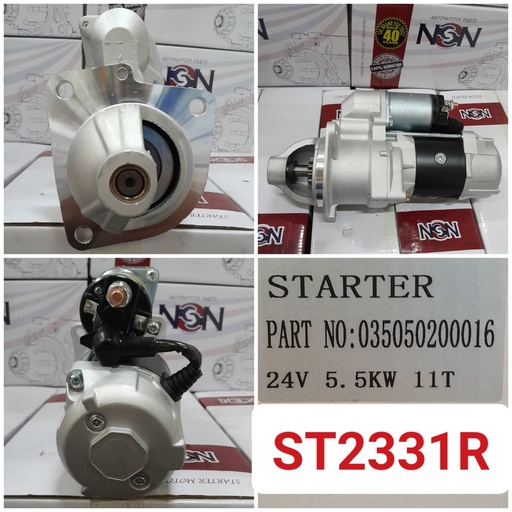[ST2331R] ST2331R   - HINO HO7C 24V 11T STARTER MOTOR