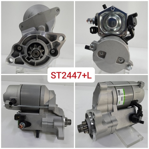 [ST2447+L] ST2447+L-KUBOTA ND 24V 9T 1 CYL STARTER MOTOR