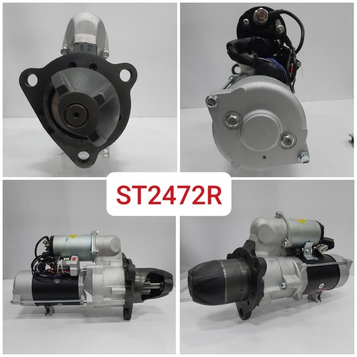[ST2472R] ST2472R   - KOMATSU 24V 12T MED STARTER+SAFETY SWITH