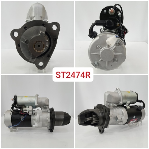 [ST2474R] ST2474R   - KOMATSU S6D125 OEM 24V 11T STARTER MOTOR