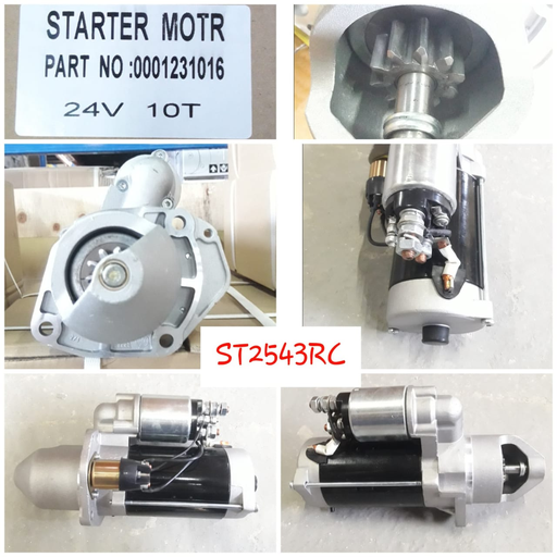 [ST2543RC] ST2543RC-MCD ATEG(IVECO) 24V 10T STARTER+SAFETY