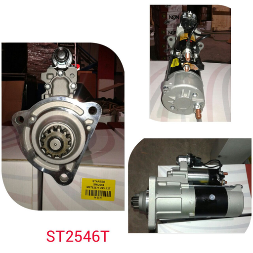 [ST2546T] ST2546T   - MCD/VOLVO PENTA 39MT 24V 12T RHC STARTER