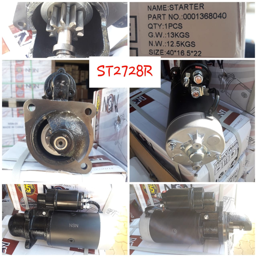 [ST2728R] ST2728R   - BSH 24V 10T LHO 3B 4KW STARTER
