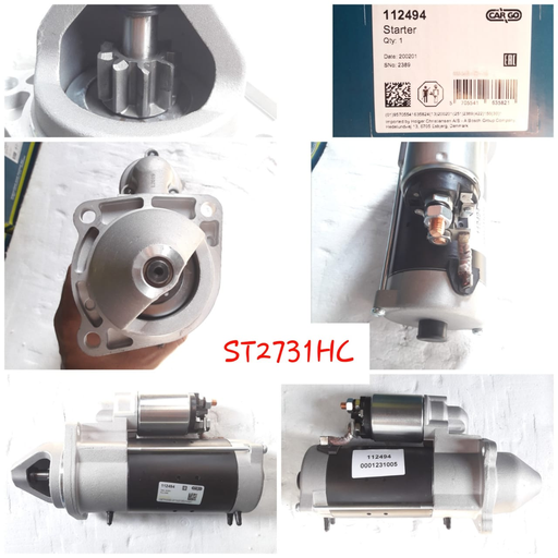 [ST2731HC] ST2731HC-PERKIN 24V 9T N/M RHO STARTER MOTOR