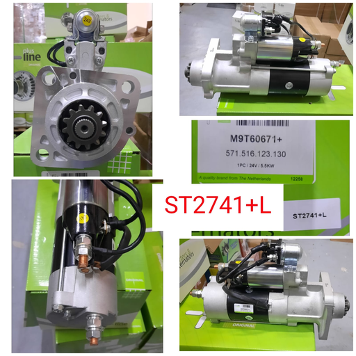 [ST2741+L] ST2741+L- RNT 24V 12T RHO STARTER MOTOR