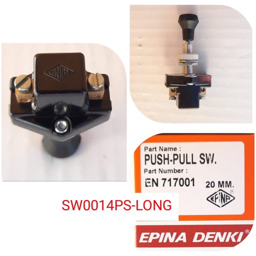 [SW0014PS-LONG] SW0014PS-LONG- PUSH PULL LONG SWITCH 20MM LENGTH