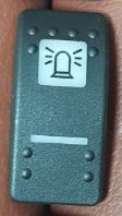 [SWJC10006BP] SWJC10006BP  -JCB EMERGENCY LIGHT  TYPE ROCKER SWITCH CAP