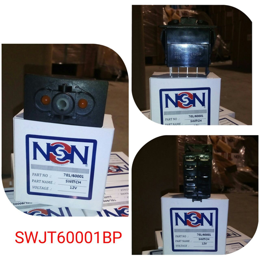 [SWJR60001BP] SWJR60001BP  -JCB TYP ROCKER SWITCH 4+1 PIN