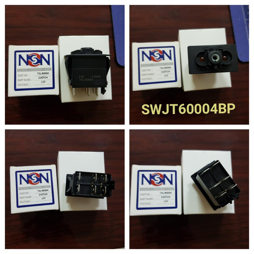 [SWJR60004BP] SWJR60004BP  -JCB HEADLIGHT ROCKER SWITCH 3+3 PIN