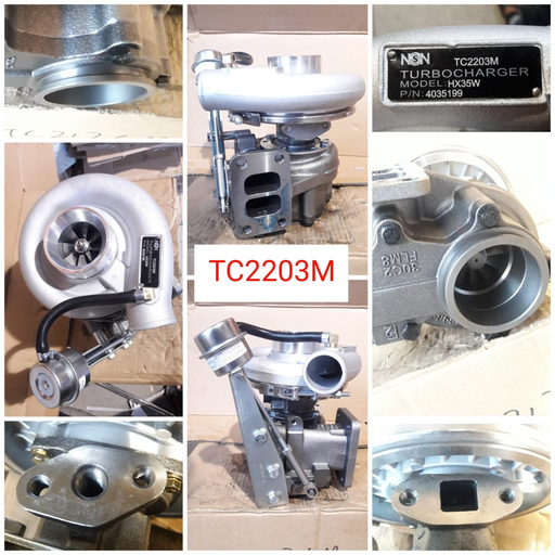 [TC2203M] TC2203M-TURBOCHARGER CUMMINS HX35W, WH1C, 6BTA160