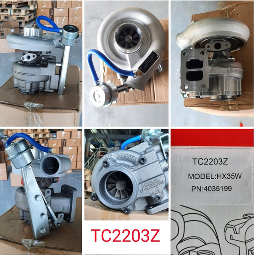[TC2203Z] TC2203Z-TURBOCHARGER CUMMINS HX35W, WH1C, 6BTA160