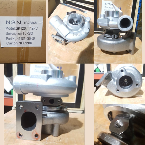 [TC2386M] TC2386M- TURBOCHARGER KOBELCO/ISUZU SK120 TD04