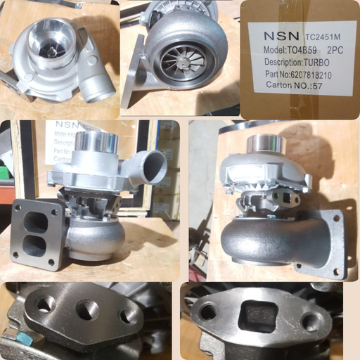 [TC2451M] TC2451M-TURBOCHARGER KOM 6D105/S6D95(TC2462F)