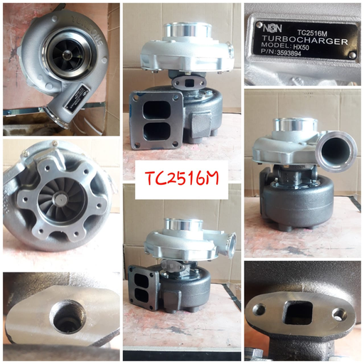 [TC2516M] TC2516M-TURBOCHARGER MAN HX50/F2000/XCMG 50T(TC2518)