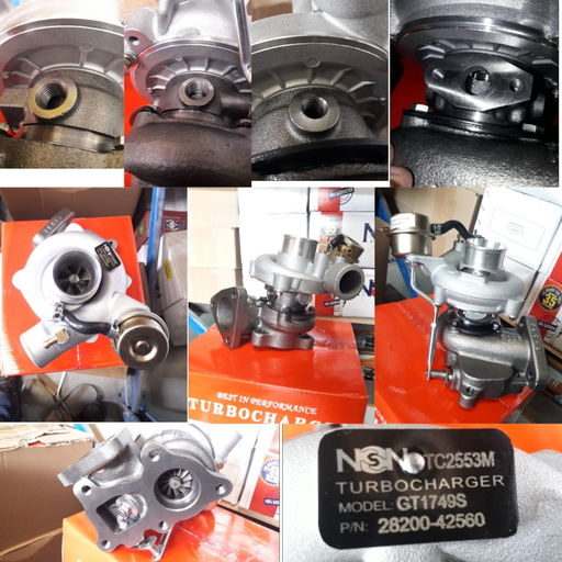 [TC2553M] TC2553M-TURBOCHARGER HYUNDAI GT1749S