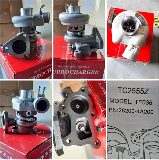 [TC2555Z] TC2555Z   - TURBOCHARGER HYUNDI H100/H200/GALLOPER