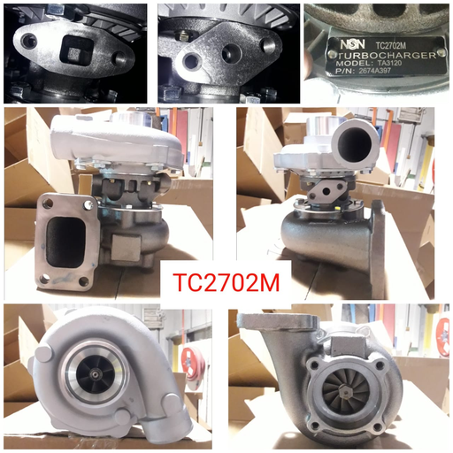 [TC2702M] TC2702M   - TURBOCHARGER JCB 3CX/4CX