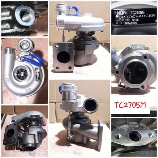 [TC2705M] TC2705M   - TURBOCHARGER PERK03 JCB NEW MODEL 07-08