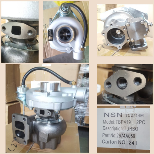 [TC2714M] TC2714M-TURBOCHARGER PERKINS TBP419