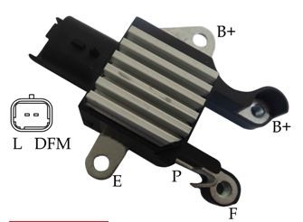 [YR1599ZT1] YR1599ZT1-ND 12V 2P(L-DFM)STR SHAPED THIN REGULATOR