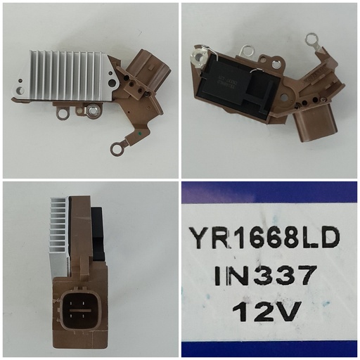 [YR1668LD] YR1668LD   - ND 12V 4P SQUARE U/SIDE 63.5MM REGULATOR