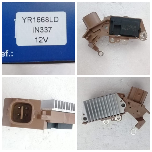 [YR1668LD] YR1668LD   - ND 12V 4P SQUARE U/SIDE 63.5MM REGULATOR