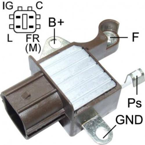 [YR1684LD] YR1684LD   - ND STRAIGHT 12V 4P IG-C-L-FR VOLTAGE REG