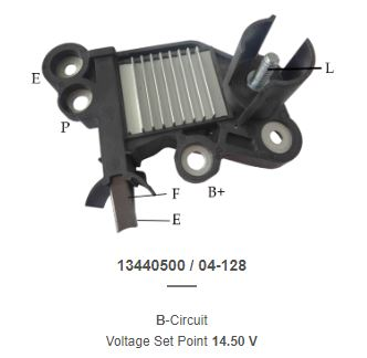 [YR1717R] YR1717R-  JCB INDIA TYP/BSH FRD 12V CF-RG(L)UP BOLT REGULATOR