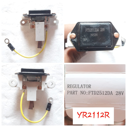 [YR2112R] YR2112R-CNA XMCG 24V REGULATOR WITH CARBON +YELLOW WIRE