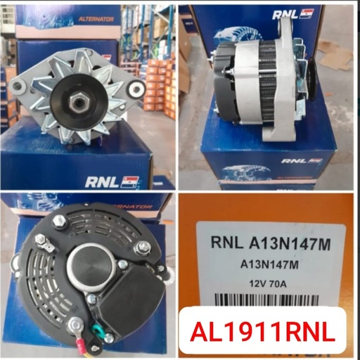 [AL1911RNL] AL1911RNL- VLV F12 12V 55A FCI  ALTERNATOR