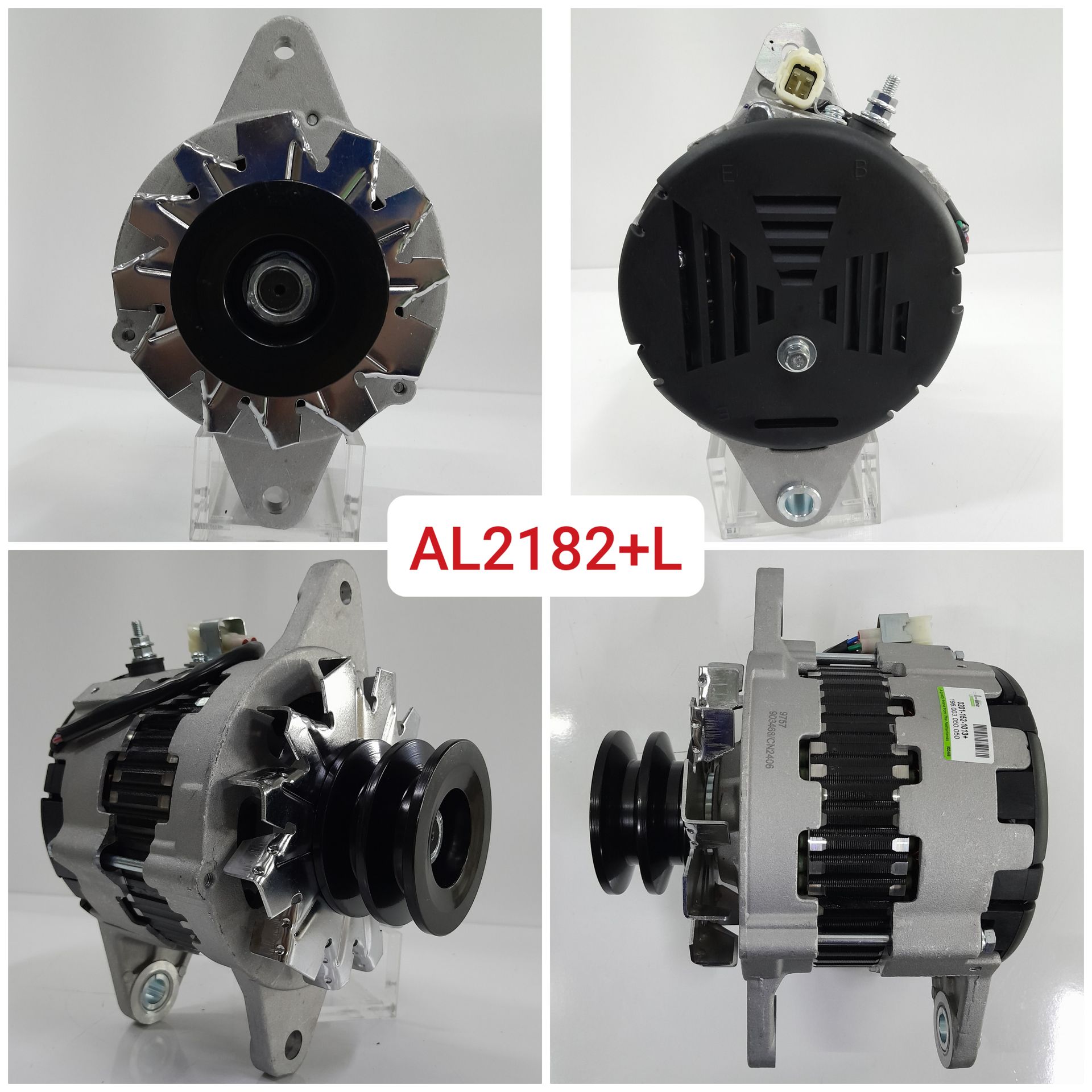 AL2182+L- HINO J08C 24V 80A 4PIN WHITE GRIP ALTERN