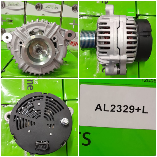 [AL2329+L] AL2329+L-IVECO N/M 24V 90A 3 PIN 12PK ALTERNATOR 